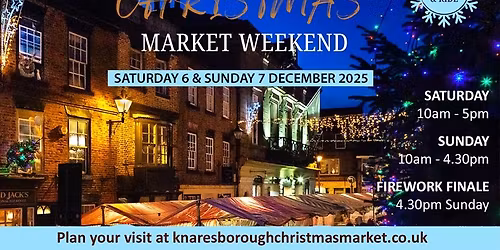 Knaresborough Christmas Market Weekend 2025