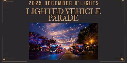 Lighted Vehicle Parade