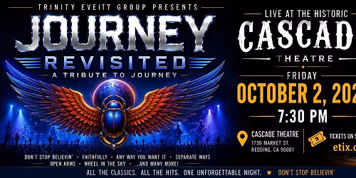 Live at the Cascade Theatre in Redding!