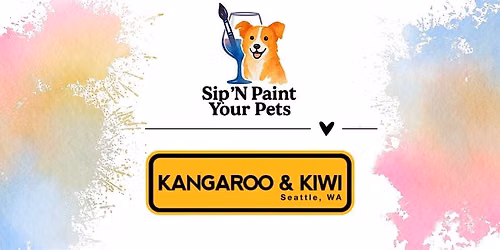 Sip n Paint your pets - Kangaroo & Kiwi