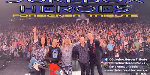 Jukebox Heroes "a Tribute to Foreigner"  [2026 LEGENDS SERIES] @ Park Theatre