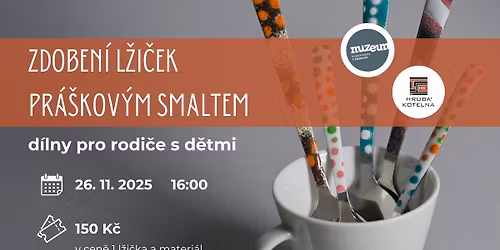 Zdoben\u00ed l\u017ei\u010dek pr\u00e1\u0161kov\u00fdm smaltem (v\u00fdtvarn\u00e1 d\u00edlna)