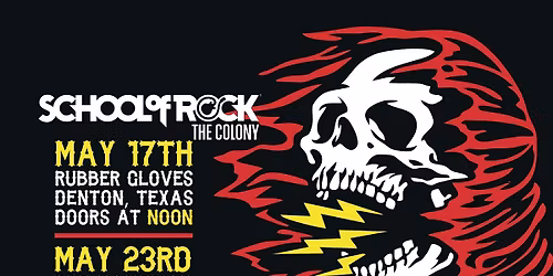 School of Rock The Colony Season Showcase @ Rubber Gloves