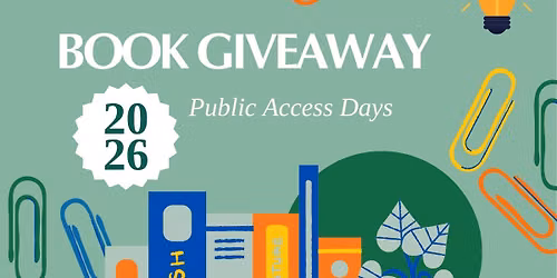 Book Giveaway - Public Access Days