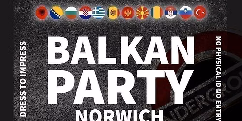 BALKAN Party Norwich - Harvest &amp; Beats