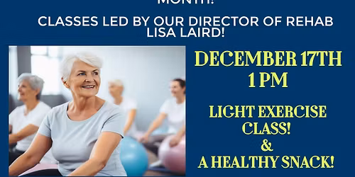 Free Exercise Classes!