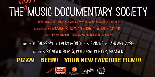 THE SECRET MUSIC DOCUMENTARY SOCIETY
