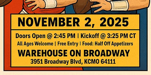 Kansas City Chiefs vs Buffalo Bills Watch Party