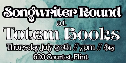 Songwriter Round at Totem Books