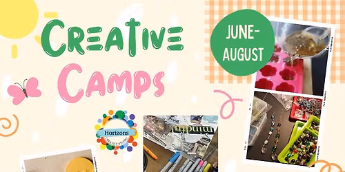 Garden Art Camp for ages 9-12 or 13-16