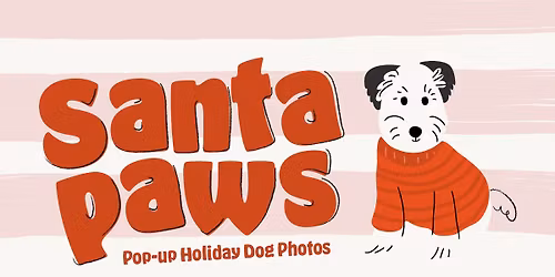 Santa Paws Pop-up Holiday Dog Photos