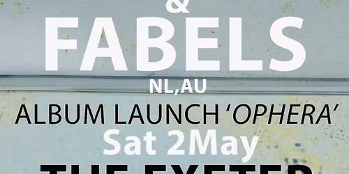 Night Rites + Fabels (Album Launch)