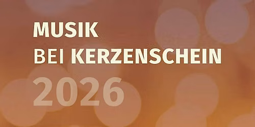 Musik bei Kerzenschein