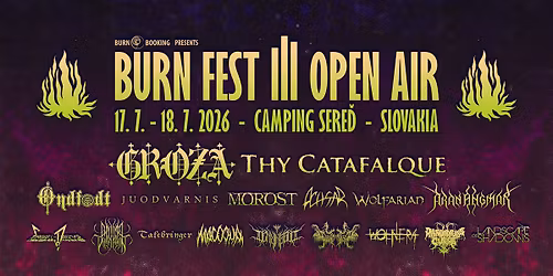 BURN FEST OPEN AIR 2026