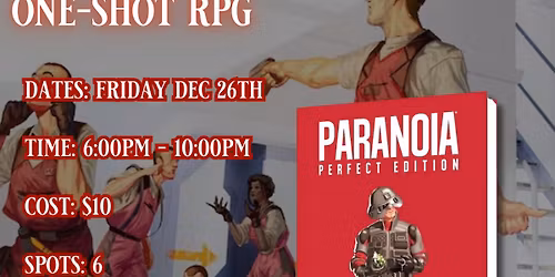 Paranoia, Perfect Edition One Shot RPG