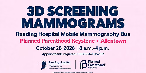 Mammography Bus at Planned Parenthood Allentown