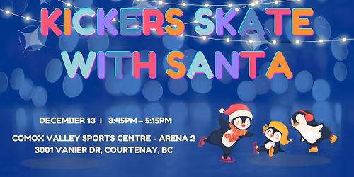 Kickers Skate with Santa
