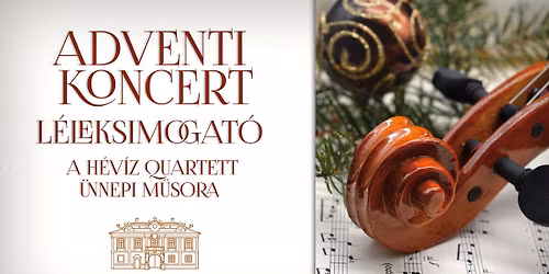 Adventi koncert a P\u00fcsp\u00f6ki Palot\u00e1ban