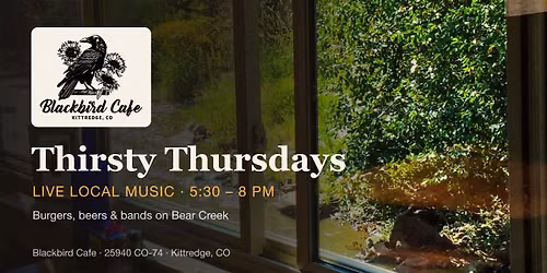 Thirsty Thursday at Blackbird Cafe: Lauren Gale