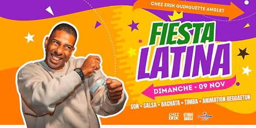 1er ANNIVERSAIRE DE LA FIESTA LATINA \u00e0 CHEZ ERIK