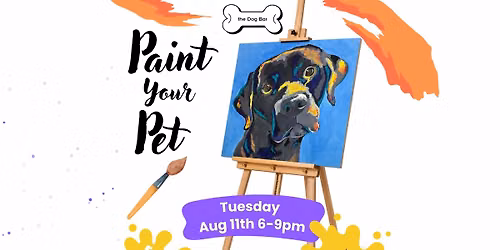 @Dog Bar Sarasota "Paint your Pet" for Satchel's