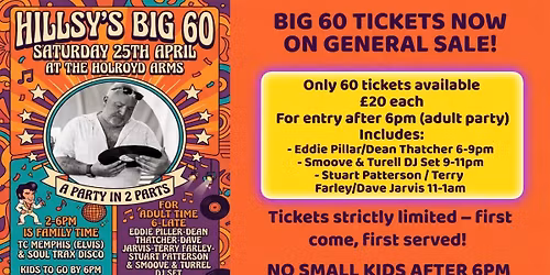 HILLSY'S BIG 60 