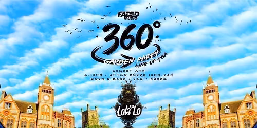 FADED AUDIO 360\u00b0 GARDEN PARTY