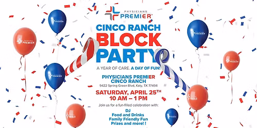 Cinco Ranch Block Party