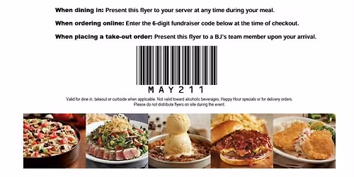 BJ's Dine to Donate