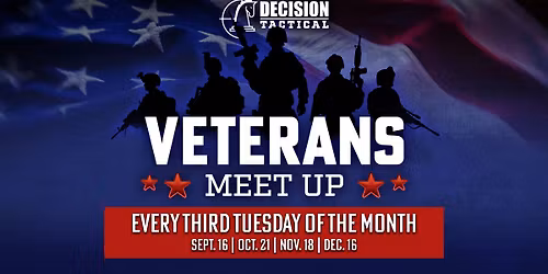 Veterans Meet-Up at Decision Tactical