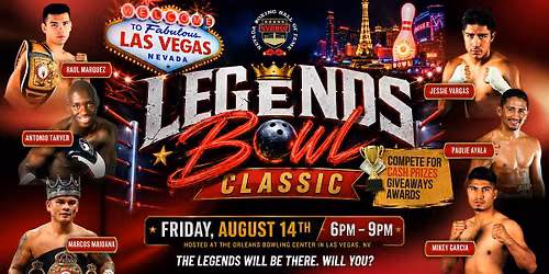 NVBHOF Legends Bowl Classic | Celebrity Bowling with Boxing Legends