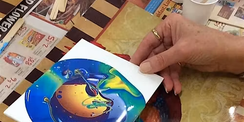 OPEN STUDIO- Paint Pouring