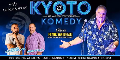 Kyoto Komedy Thursday January 15th with Frank Santorelli