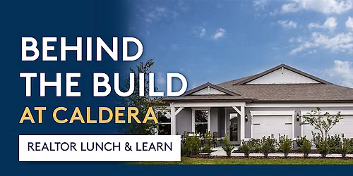 Behind the Build at Caldera - Lunch & Learn