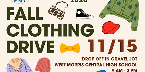WMC Project Graduation 2026 \u2013 Fall Clothing Drive!