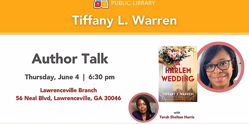 Author Talk with Tiffany L. Warren