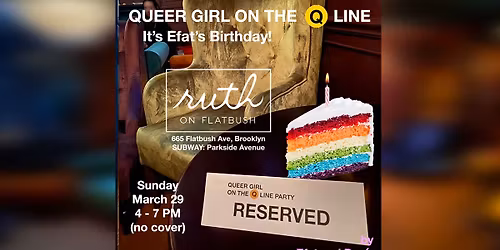 Queer Girl on the Q Line Party