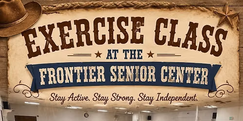 Exercise Class at the Frontier Senior Center