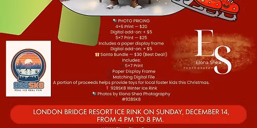 Photos with Santa at 928SK8