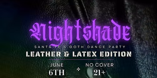 Nightshade: PRIDE Leather & Latex