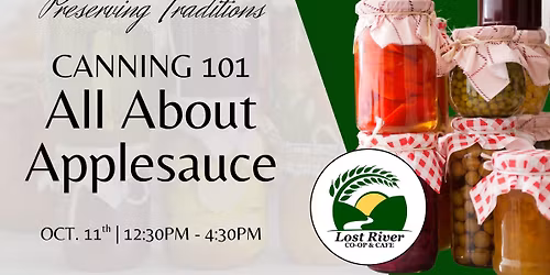 Canning 101: Applesauce Making