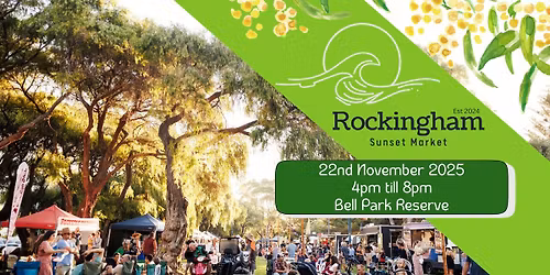 Rockingham Sunset Market - Visual Arts Display stay tuned.