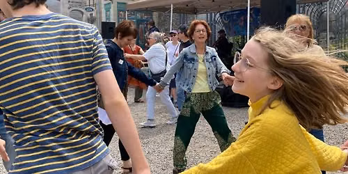 Initiation \u00e0 la danse trad - Parc Terrasse-du-Bon-Air