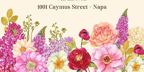 Sip Bloom & Brunch.  Mother's Day at Vin En Noir.