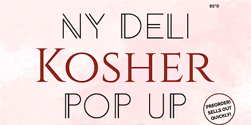 NY DELI KOSHER POP UP