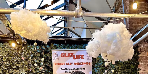 Clay & R&B - Soft Touch Session - make your own wine goblet