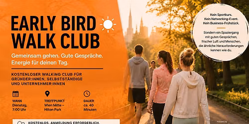 Early Bird Walk Club \u2600\ufe0f