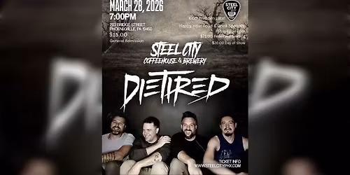 Die Tired at Steel City Coffeehouse & Brewery (Phoenixville, PA)