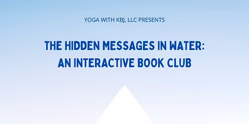 An Immersive Book Club: The Hidden Messages in Water