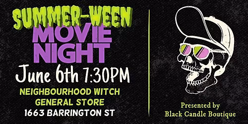 Black Candle Boutique Presents: Summer-Ween Movie Night